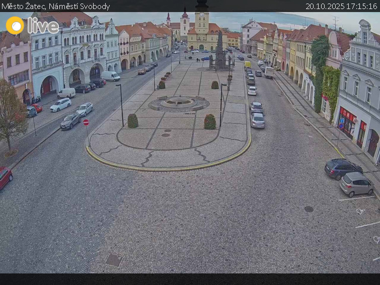 Město Žatec - Náměstí Svobody - 20.10.2025 v 17:15 Město Žatec - Náměstí Svobody - 20.10.2025 v 17:15