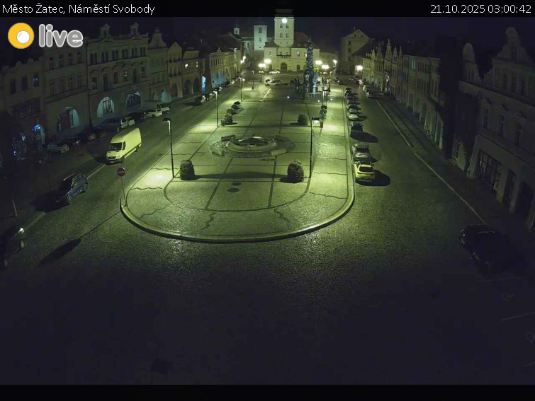 Město Žatec - Náměstí Svobody - 21.10.2025 v 03:00 Město Žatec - Náměstí Svobody - 21.10.2025 v 03:00