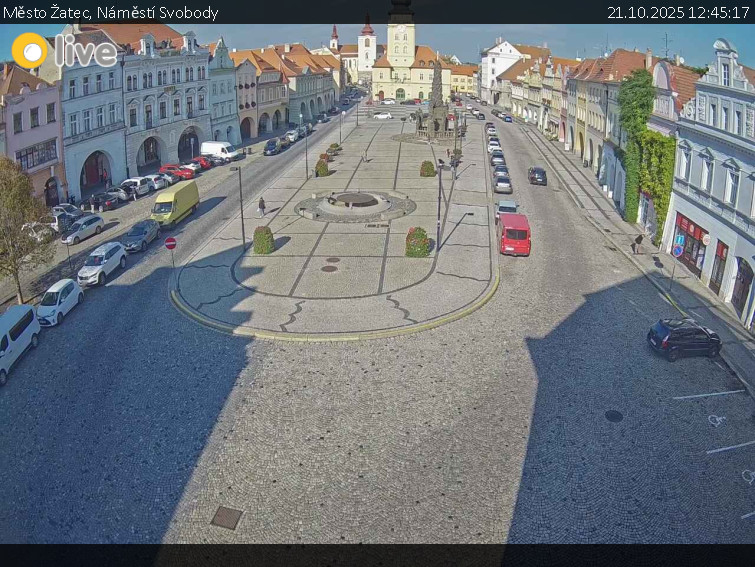 Město Žatec - Náměstí Svobody - 21.10.2025 v 12:45 Město Žatec - Náměstí Svobody - 21.10.2025 v 12:45