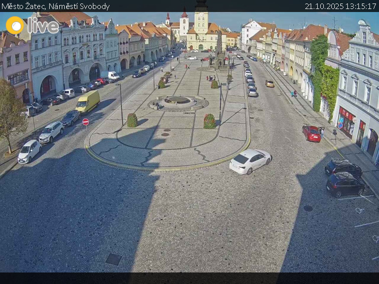 Město Žatec - Náměstí Svobody - 21.10.2025 v 13:15 Město Žatec - Náměstí Svobody - 21.10.2025 v 13:15