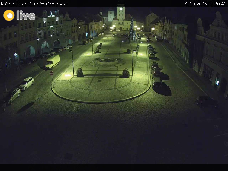 Město Žatec - Náměstí Svobody - 21.10.2025 v 21:30 Město Žatec - Náměstí Svobody - 21.10.2025 v 21:30