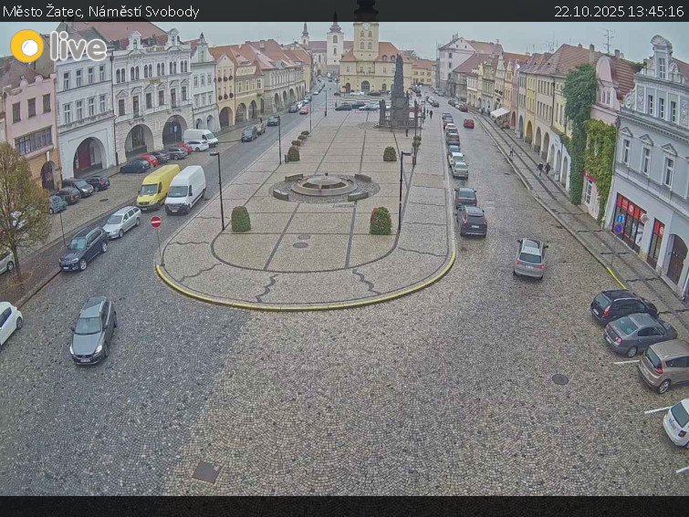 Město Žatec - Náměstí Svobody - 22.10.2025 v 13:45 Město Žatec - Náměstí Svobody - 22.10.2025 v 13:45