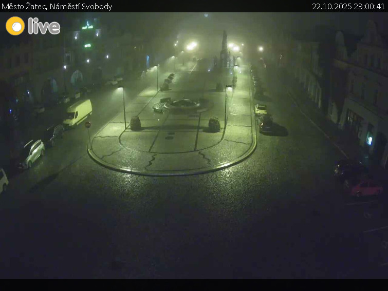 Město Žatec - Náměstí Svobody - 22.10.2025 v 23:00 Město Žatec - Náměstí Svobody - 22.10.2025 v 23:00