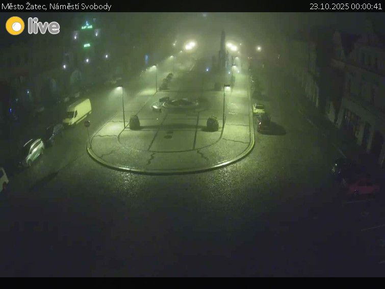 Město Žatec - Náměstí Svobody - 23.10.2025 v 00:00 Město Žatec - Náměstí Svobody - 23.10.2025 v 00:00