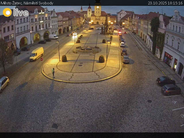 Město Žatec - Náměstí Svobody - 23.10.2025 v 18:15 Město Žatec - Náměstí Svobody - 23.10.2025 v 18:15