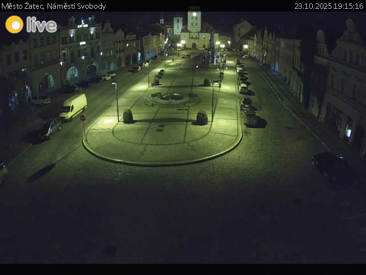 Město Žatec - Náměstí Svobody - 23.10.2025 v 19:15 Město Žatec - Náměstí Svobody - 23.10.2025 v 19:15