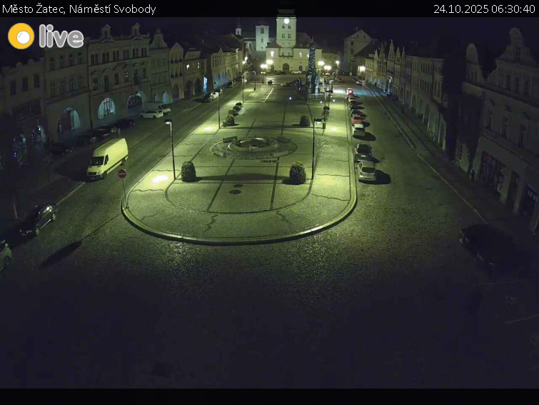 Město Žatec - Náměstí Svobody - 24.10.2025 v 06:30 Město Žatec - Náměstí Svobody - 24.10.2025 v 06:30