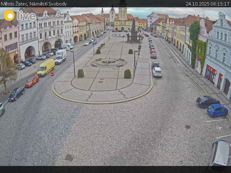 Město Žatec - Náměstí Svobody - 24.10.2025 v 08:15 Město Žatec - Náměstí Svobody - 24.10.2025 v 08:15
