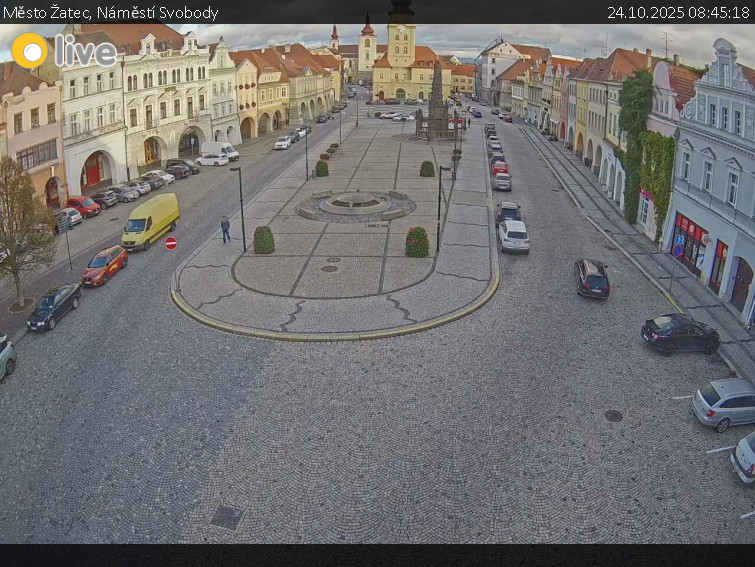 Město Žatec - Náměstí Svobody - 24.10.2025 v 08:45 Město Žatec - Náměstí Svobody - 24.10.2025 v 08:45