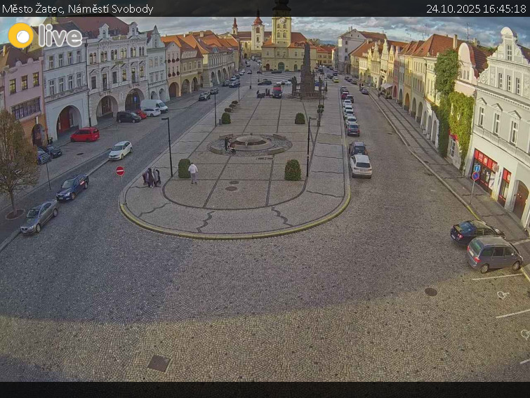Město Žatec - Náměstí Svobody - 24.10.2025 v 16:45 Město Žatec - Náměstí Svobody - 24.10.2025 v 16:45