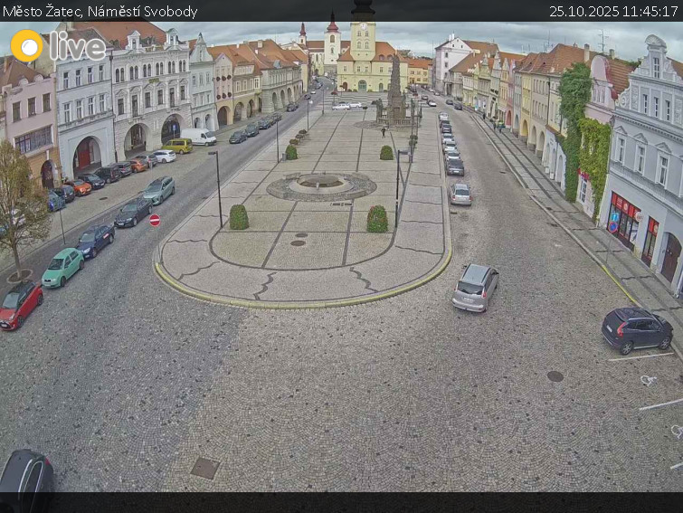 Město Žatec - Náměstí Svobody - 25.10.2025 v 11:45 Město Žatec - Náměstí Svobody - 25.10.2025 v 11:45