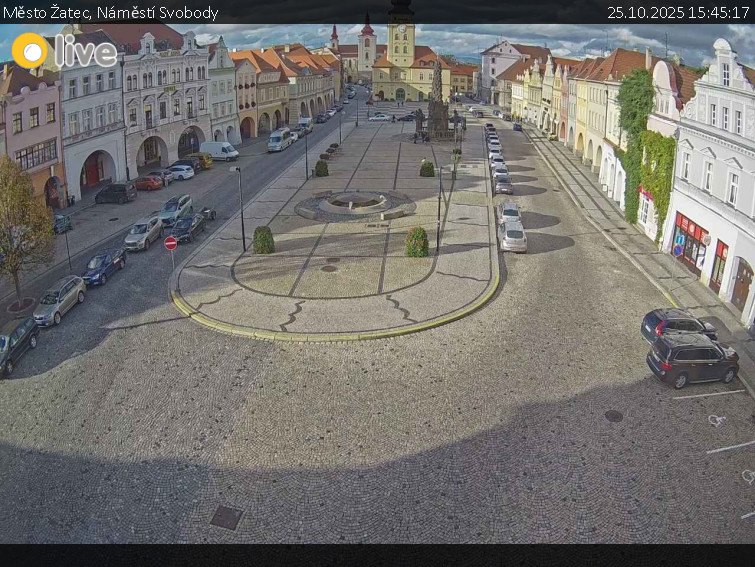 Město Žatec - Náměstí Svobody - 25.10.2025 v 15:45 Město Žatec - Náměstí Svobody - 25.10.2025 v 15:45
