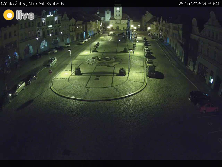 Město Žatec - Náměstí Svobody - 25.10.2025 v 20:30 Město Žatec - Náměstí Svobody - 25.10.2025 v 20:30