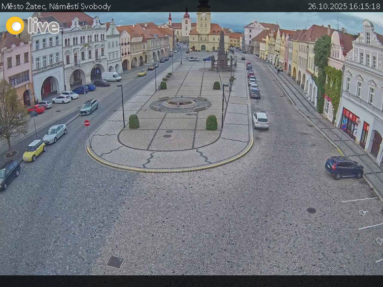 Město Žatec - Náměstí Svobody - 26.10.2025 v 16:15 Město Žatec - Náměstí Svobody - 26.10.2025 v 16:15