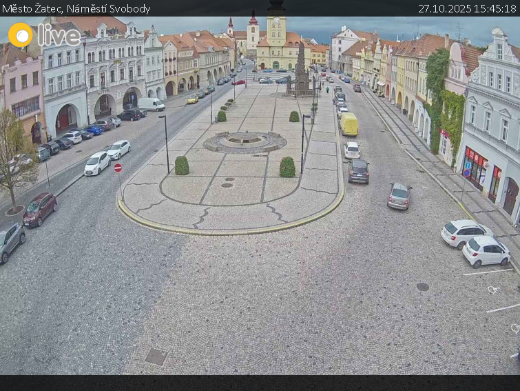 Město Žatec - Náměstí Svobody - 27.10.2025 v 15:45 Město Žatec - Náměstí Svobody - 27.10.2025 v 15:45