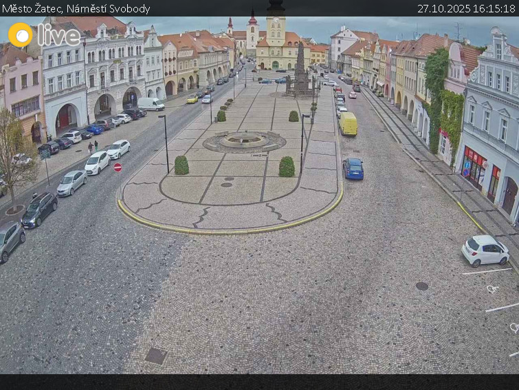 Město Žatec - Náměstí Svobody - 27.10.2025 v 16:15 Město Žatec - Náměstí Svobody - 27.10.2025 v 16:15