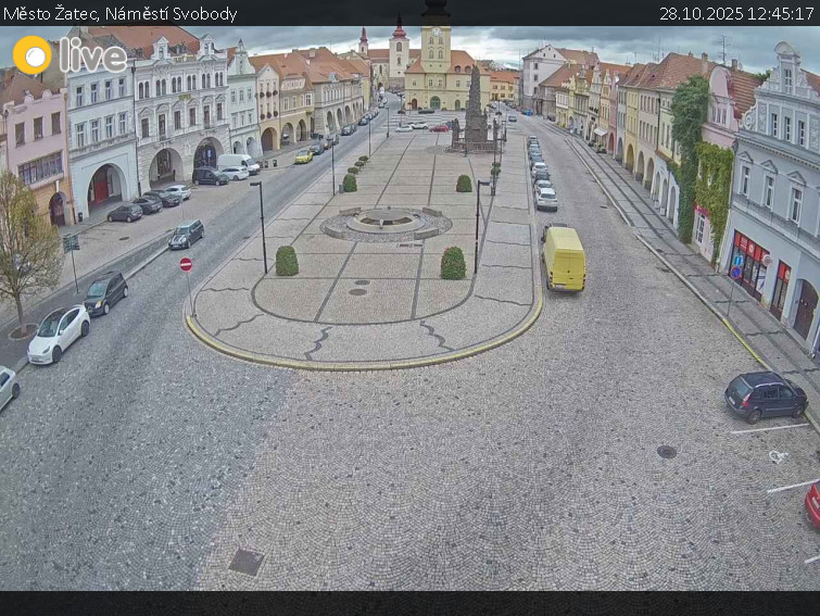 Město Žatec - Náměstí Svobody - 28.10.2025 v 12:45 Město Žatec - Náměstí Svobody - 28.10.2025 v 12:45