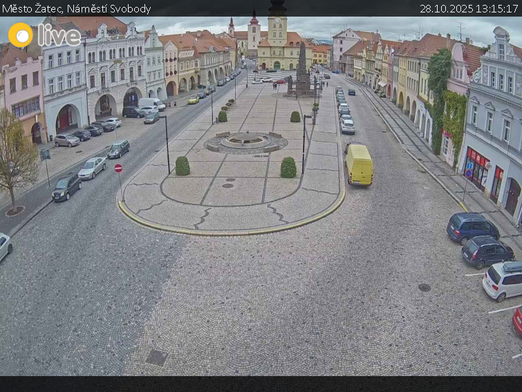 Město Žatec - Náměstí Svobody - 28.10.2025 v 13:15 Město Žatec - Náměstí Svobody - 28.10.2025 v 13:15