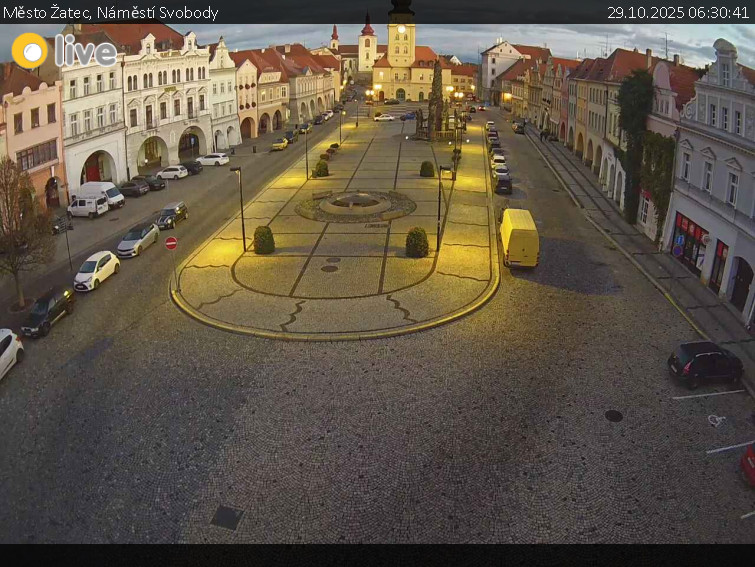 Město Žatec - Náměstí Svobody - 29.10.2025 v 06:30 Město Žatec - Náměstí Svobody - 29.10.2025 v 06:30