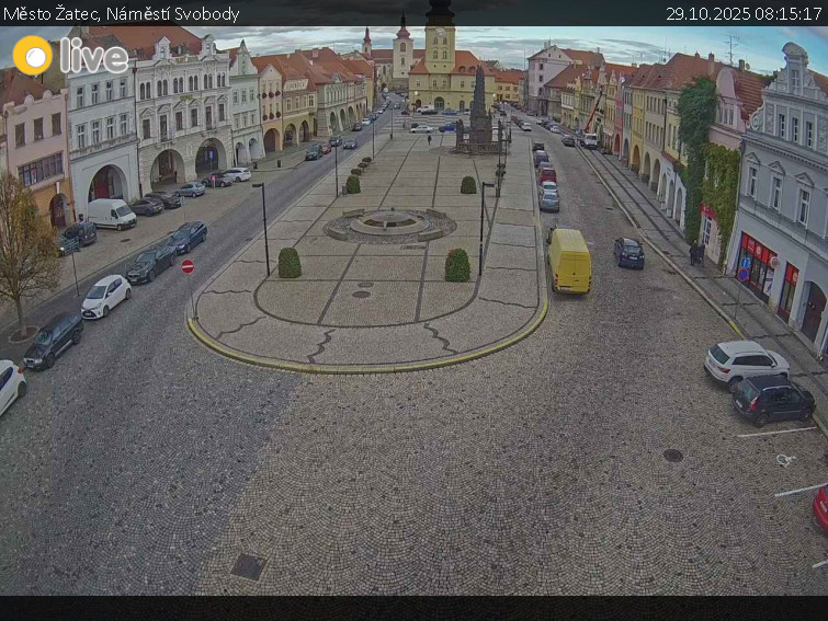 Město Žatec - Náměstí Svobody - 29.10.2025 v 08:15 Město Žatec - Náměstí Svobody - 29.10.2025 v 08:15