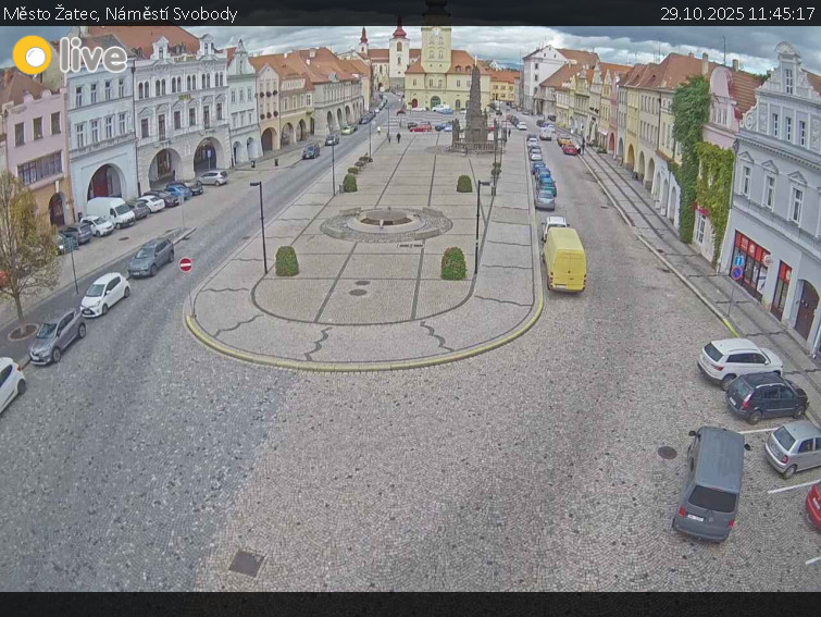 Město Žatec - Náměstí Svobody - 29.10.2025 v 11:45 Město Žatec - Náměstí Svobody - 29.10.2025 v 11:45