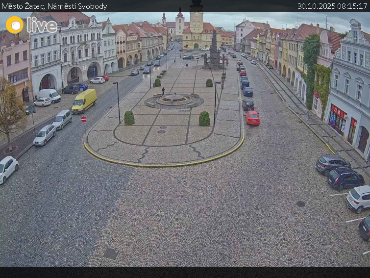 Město Žatec - Náměstí Svobody - 30.10.2025 v 08:15 Město Žatec - Náměstí Svobody - 30.10.2025 v 08:15