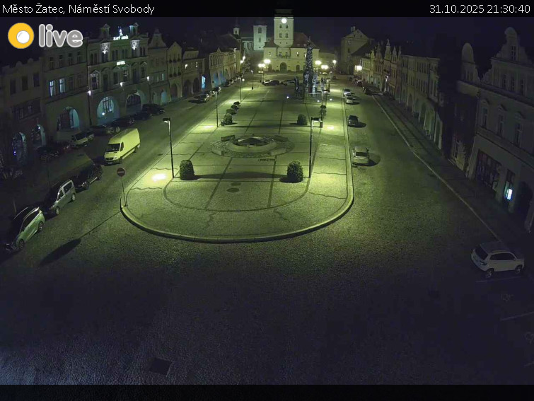 Město Žatec - Náměstí Svobody - 31.10.2025 v 21:30 Město Žatec - Náměstí Svobody - 31.10.2025 v 21:30