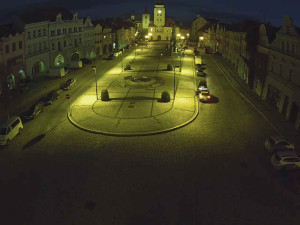Město Žatec - Náměstí Svobody - 4.11.2025 v 06:15 Město Žatec - Náměstí Svobody - 4.11.2025 v 06:15