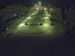 Město Žatec - Náměstí Svobody - 7.11.2025 v 02:15 Město Žatec - Náměstí Svobody - 7.11.2025 v 02:15