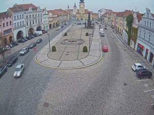 Město Žatec - Náměstí Svobody - 7.11.2025 v 07:15 Město Žatec - Náměstí Svobody - 7.11.2025 v 07:15