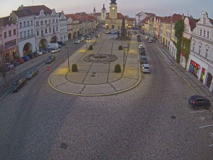 Město Žatec - Náměstí Svobody - 7.11.2025 v 16:45 Město Žatec - Náměstí Svobody - 7.11.2025 v 16:45