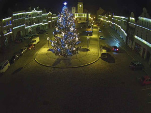 Město Žatec - Náměstí Svobody - 17.12.2025 v 20:15 Město Žatec - Náměstí Svobody - 17.12.2025 v 20:15