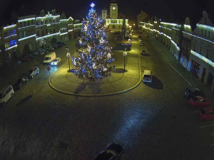 Město Žatec - Náměstí Svobody - 17.12.2025 v 21:15 Město Žatec - Náměstí Svobody - 17.12.2025 v 21:15