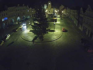 Město Žatec - Náměstí Svobody - 30.12.2025 v 01:15 Město Žatec - Náměstí Svobody - 30.12.2025 v 01:15