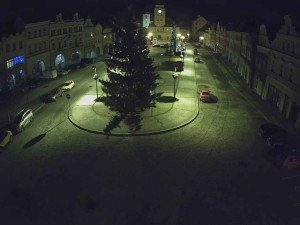 Město Žatec - Náměstí Svobody - 30.12.2025 v 04:15 Město Žatec - Náměstí Svobody - 30.12.2025 v 04:15