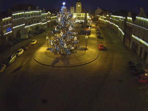 Město Žatec - Náměstí Svobody - 30.12.2025 v 07:15 Město Žatec - Náměstí Svobody - 30.12.2025 v 07:15