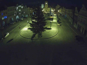 Město Žatec - Náměstí Svobody - 5.1.2026 v 00:30 Město Žatec - Náměstí Svobody - 5.1.2026 v 00:30