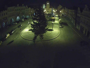 Město Žatec - Náměstí Svobody - 7.1.2026 v 04:00 Město Žatec - Náměstí Svobody - 7.1.2026 v 04:00