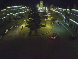 Město Žatec - Náměstí Svobody - 7.1.2026 v 06:00 Město Žatec - Náměstí Svobody - 7.1.2026 v 06:00