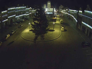 Město Žatec - Náměstí Svobody - 7.1.2026 v 06:30 Město Žatec - Náměstí Svobody - 7.1.2026 v 06:30