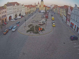 Město Žatec - Náměstí Svobody - 7.1.2026 v 08:15 Město Žatec - Náměstí Svobody - 7.1.2026 v 08:15