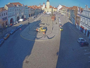 Město Žatec - Náměstí Svobody - 7.1.2026 v 11:45 Město Žatec - Náměstí Svobody - 7.1.2026 v 11:45