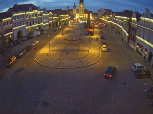 Město Žatec - Náměstí Svobody - 7.1.2026 v 16:45 Město Žatec - Náměstí Svobody - 7.1.2026 v 16:45