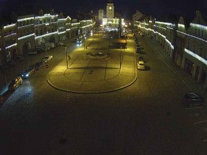 Město Žatec - Náměstí Svobody - 7.1.2026 v 17:15 Město Žatec - Náměstí Svobody - 7.1.2026 v 17:15