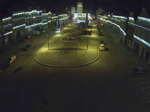 Město Žatec - Náměstí Svobody - 7.1.2026 v 17:45 Město Žatec - Náměstí Svobody - 7.1.2026 v 17:45