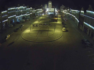 Město Žatec - Náměstí Svobody - 7.1.2026 v 18:45 Město Žatec - Náměstí Svobody - 7.1.2026 v 18:45