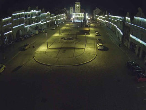 Město Žatec - Náměstí Svobody - 8.1.2026 v 17:45 Město Žatec - Náměstí Svobody - 8.1.2026 v 17:45