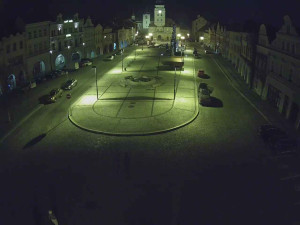 Město Žatec - Náměstí Svobody - 8.1.2026 v 22:30 Město Žatec - Náměstí Svobody - 8.1.2026 v 22:30