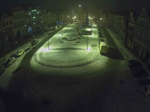 Město Žatec - Náměstí Svobody - 30.1.2026 v 00:30 Město Žatec - Náměstí Svobody - 30.1.2026 v 00:30