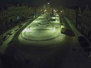 Město Žatec - Náměstí Svobody - 30.1.2026 v 01:15 Město Žatec - Náměstí Svobody - 30.1.2026 v 01:15